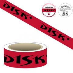 D1SK+マスキングテープ(赤×黒)
