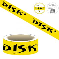D1SK+マスキングテープ(黄×黒)