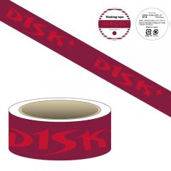 D1SK+マスキングテープ(赤×赤)