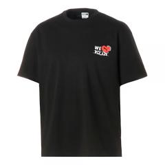 [Sサイズ]ユニセックス K7D1+ SUPAEVO 半袖 グラフィック Tシャツ　BLACK