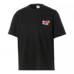 [Mサイズ]ユニセックス K7D1+ SUPAEVO 半袖 グラフィック Tシャツ　BLACK